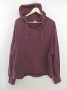 ◇ Champion チャンピオン ROSE BUD ローズバッド 別注 長袖 パーカー サイズM ボルドー系 レディース P 【中古】