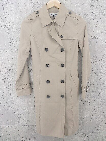 ◇ ◎ NATURAL BEAUTY BASIC ナチュラルビューティーベーシック ベルト付 トレンチ コート サイズS ブラウン系 レディース 【中古】