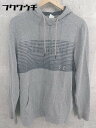 ◇ UNDER ARMOUR アンダーアーマー 長袖 プルオーバー パーカー サイズMD/M グレー メンズ 【中古】
