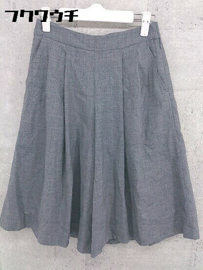 ◇ HUMAN WOMAN ヒューマンウーマン ガウチョ パンツ サイズSS グレー レディース 【中古】