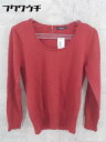 ◇ ◎ CHILD WOMAN チャイルドウーマン ウール 長袖 セーター サイズF レッド レディース 【中古】