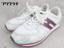 ◇ hawkins sport ホーキンスポーツ スニーカー シューズ サイズUS7 ホワイト ブラック レディース 【中古】