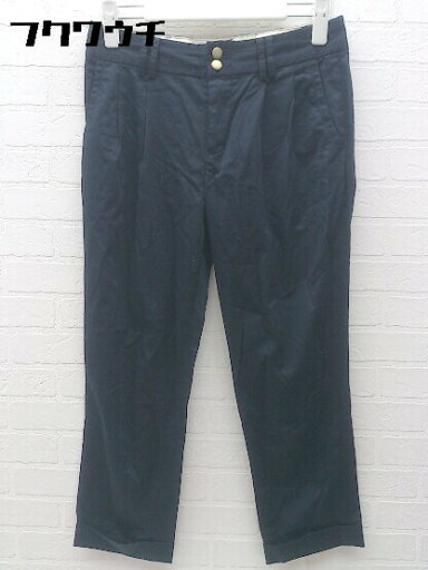 ◇ green label relaxing グリーンレーベル UNITED ARROWS ロールアップ パンツ サイズ36 ネイビー レディース 【中古】 ◇ green label relaxing グリーンレーベル UNITED ARROWS ロールアップ パンツ サイズ36 ネイビー レディース 【中古】