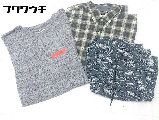 ◇ AMERICAN EAGLE OUTFITTERS まとめ売り3点セット サイズSのみ パンツ Tシャツ カットソー シャツ メンズ 【中古】