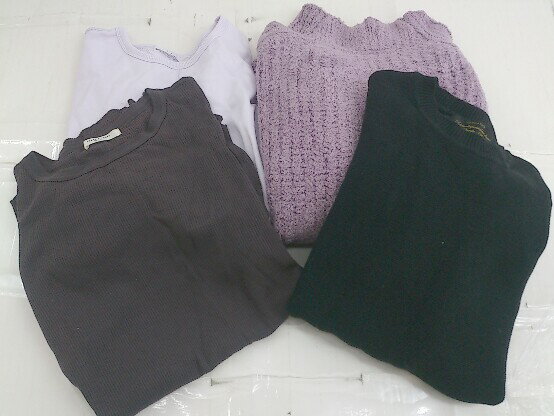 ■ 《 KBF/nano universe 他 まとめ売り4点セット サイズF&One ニット セーター カットソー レディース 》 P 【中古】