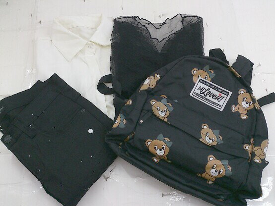 ◇ 《 PORTER CYCLE select MOCA RARE まとめ売り4点セット サイズF相当 カットソー パンツ バック レディース 》 P 【中古】