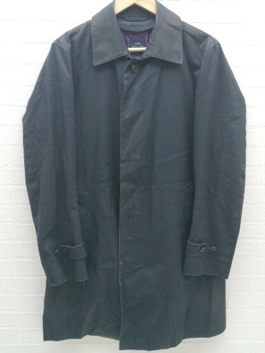 ◇ ◎ SHIPS シップス ステンカラー ライナー付 コート サイズL ネイビー メンズ 【中古】 ◇ ◎ SHIPS シップス ステンカラー ライナー付 コート サイズL ネイビー メンズ 【中古】