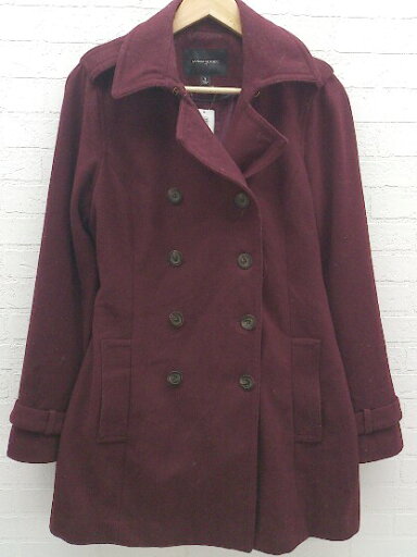 ■ ◎ BANANA REPUBLIC バナナリパブリック 長袖 コート サイズM ワインレッド レディース 【中古】 ■ ◎ BANANA REPUBLIC バナナリパブリック 長袖 コート サイズM ワインレッド レディース 【中古】