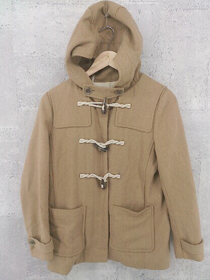 ■ JOURNAL STANDARD relume ジャーナルスタンダード レリューム 長袖 ダッフル コート サイズ2 ブラウン レディース 【中古】
