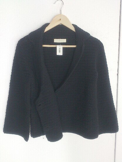 ◇ green label relaxing UNITED ARROWS 長袖 ジャケット ニット ネイビー レディース 【中古】