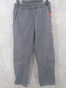 ◇ ◎ Puma プーマ キッズ 子供服 ウエストゴム パンツ サイズ160 ダークグレー系 メンズ 【中古】