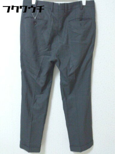 ◇ tomorrowland pilgrim FRATELLI TALLIA DI DELFINO ロールアップ スラックス パンツ 46サイズ ダークグレー系 メンズ 【中古】