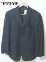 ◇ R.NEWBOLD アールニューボールド ストライプ 長袖 ジャケット Mサイズ ダークグレー系 メンズ 【中古】
