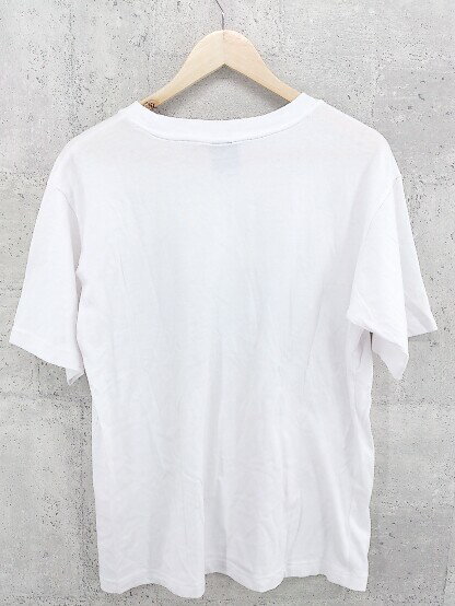 ◇ Champion チャンピオン 半袖 プリント Tシャツ カットソー サイズO ホワイト メンズ 【中古】