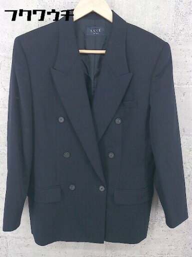 ◇ ASCOT アスコット 長袖 ジャケット ネイビー メンズ 【中古】 ◇ ASCOT アスコット 長袖 ジャケット ネイビー メンズ 【中古】