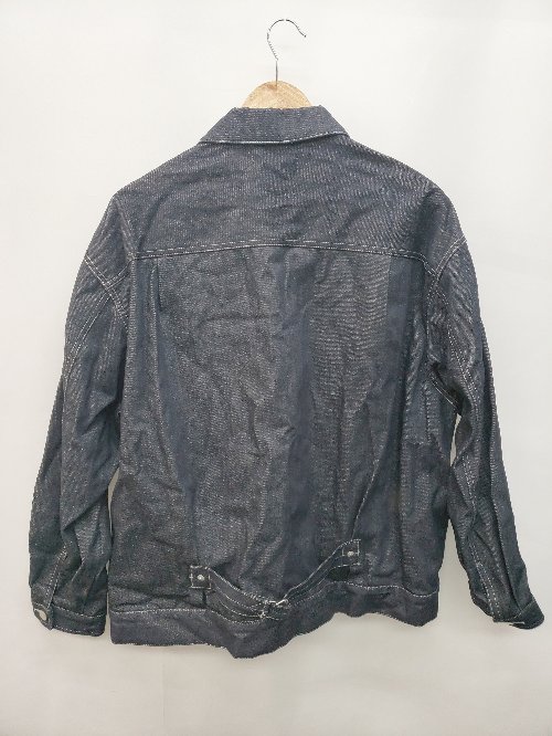 ◇ WYM LIDNM ウィム バイ リドム デニム コットン100% 長袖 ジージャン サイズM ネイビー系 メンズ P 【中古】