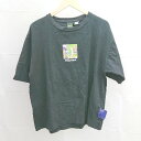◇ Sequence トムとジェリー TOM and JERRY プリント 半袖 Tシャツ サイズL ブラック メンズ レディース E 【中古】