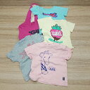 ◇ 《 X-girl エックスガールガール 5点セット キッズ 子供服 Tシャツ/トレーナー レディース 》 E 【中古】