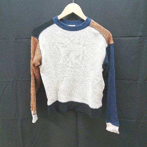 ◇ BEAMS HEART ビームスハート バイカラー 長袖 ニット 表記なし マルチ レディース E 【中古】