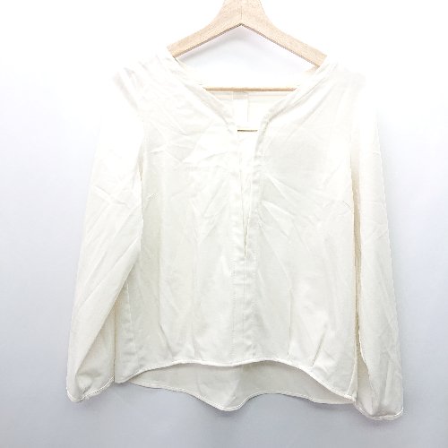 ◇ green label relaxing UNITED ARROWS 長袖 ブラウス サイズ表記なし ベージュ レディース E 【中古】