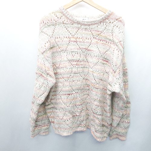 ◇ forksy.フォルクシー. 長袖 ニット サイズF レッド系 レディース E 【中古】 ◇ forksy.フォルクシー. 長袖 ニット サイズF レッド系 レディース E 【中古】