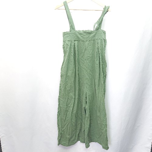◇ MERLOT メルロー - オールインワン サイズFREE グリーン レディース E 【中古】