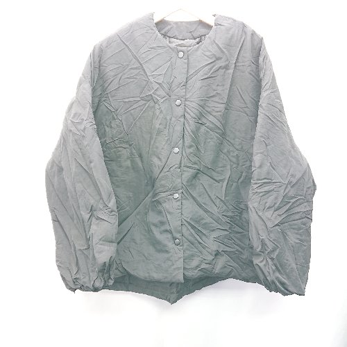 ◇ Re:EDIT リエディ 長袖 中綿ブルゾン サイズM ブラック レディース E 【中古】 ◇ Re:EDIT リエディ 長袖 中綿ブルゾン サイズM ブラック レディース E 【中古】