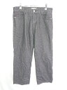 ◇ MONO-MART モノマート デニムパンツ サイズM ブラック レディース E 【中古】