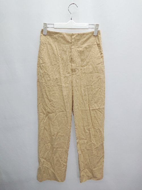 ◇ ⊂ UNITED ARROWS ユナイテッドアローズ パンツ サイズ36 イエロー系 レディース P 【中古】
