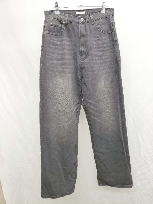 ◇ Θ classicalelf クラシカルエルフ ワイド ジーンズ デニム パンツ サイズXL グレー レディース P 【中古】