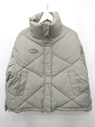 ◇ ◎⊇ wears ウェアーズ タグ付き 長袖 中綿 ジャケット サイズFREE グレージュ レディース P 【中古】 ◇ ◎⊇ wears ウェアーズ タグ付き 長袖 中綿 ジャケット サイズFREE グレージュ レディース P 【中古】
