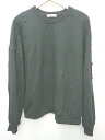 ◇ ⊇ Figments フィグメンツ スウェット 長袖 トレーナー サイズF ブラック レディース メンズ P 【中古】