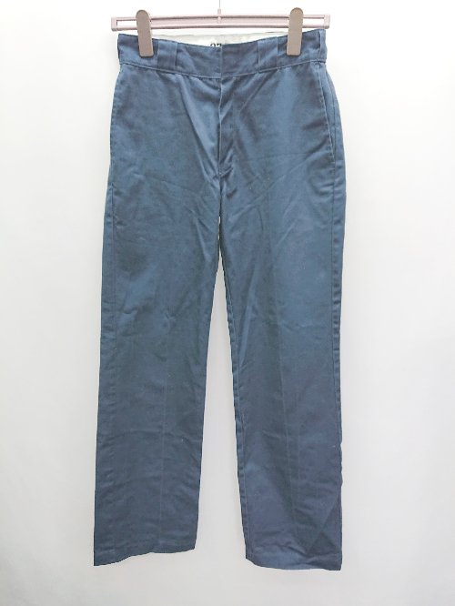 ◇ Θ Dickies ディッキーズ スラックスパンツ サイズ28 ネイビー メンズ P 【中古】
