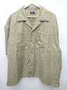 ◇ ⊂ ZIP FIVE ジップファイブ オーバーサイズ 半袖 シャツ サイズL カーキ メンズ P 【中古】(4)
