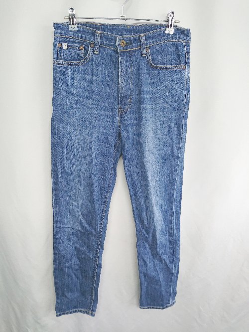 ◇ Θ EDWIN エドウィン コットン系 デニムパンツ サイズL ネイビー系 レディース E 【中古】