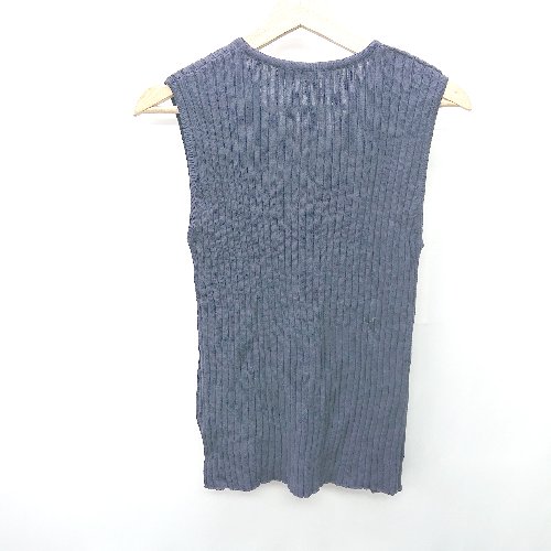 ◇ ⊂ COCODEAL ココディール - ノースリーブニット サイズ2 ネイビー レディース E 【中古】