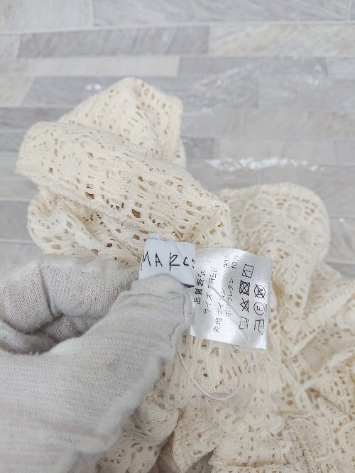 ◇ MARCO　マルコ レース パンツ サイズF ベージュ系 レディース P 【中古】