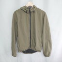◇ GU ジーユー 長袖 ジップパーカー サイズM カーキ系 メンズ E 【中古】