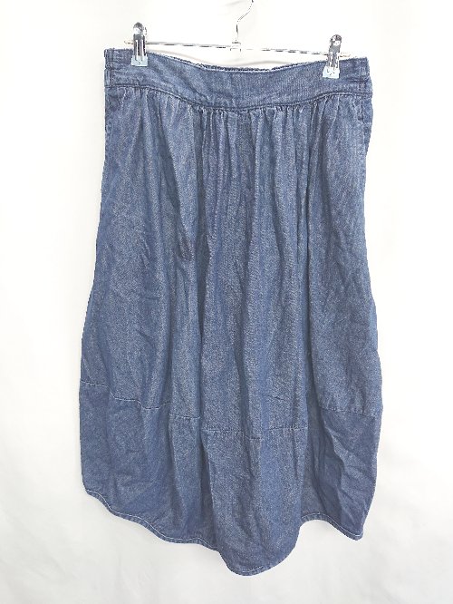 【中古】◇LARUデニム膝丈バルー...