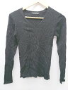 ◇ green label relaxing UNITED ARROWS Vネック 長袖 ニット セーター 表記なし ブラック レディース P 【中古】