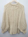 ◇ select MOCA セレクト モカ 長袖 ニット セーター サイズF ベージュ レディース P 【中古】