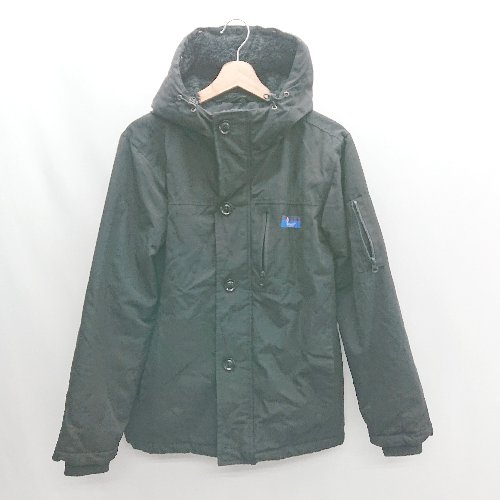 ◇ PENfield ペンフィールド フード内面ファー 長袖 ダウンコート サイズM ブラック レディース E 【中古】