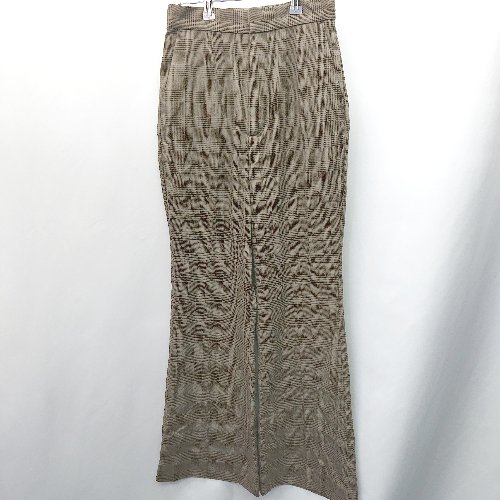 ◇ MOUSSY マウジー 千鳥チェック チノパン サイズM カーキ系 レディース E 【中古】