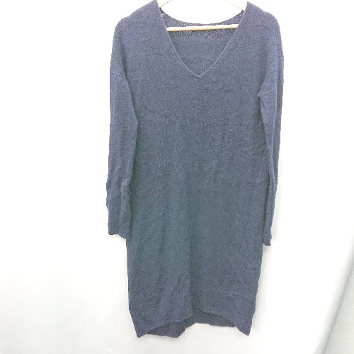 ◇ URBAN RESEARCH ROSSO ロッソ 長袖 膝下丈 ワンピース サイズFREE ネイビ− レディース E 【中古】 ◇ URBAN RESEARCH ROSSO ロッソ 長袖 膝下丈 ワンピース サイズFREE ネイビ− レディース E 【中古】