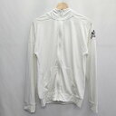 ◇ adidas アディダス 長袖 パーカー サイズS ホワイト メンズ E 【中古】
