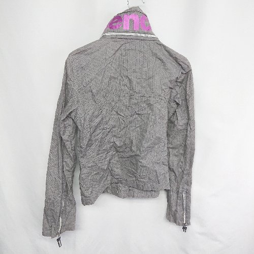 ◇ Bench. ベンチ 総柄 長袖 ジャケット サイズL グレー メンズ E 【中古】