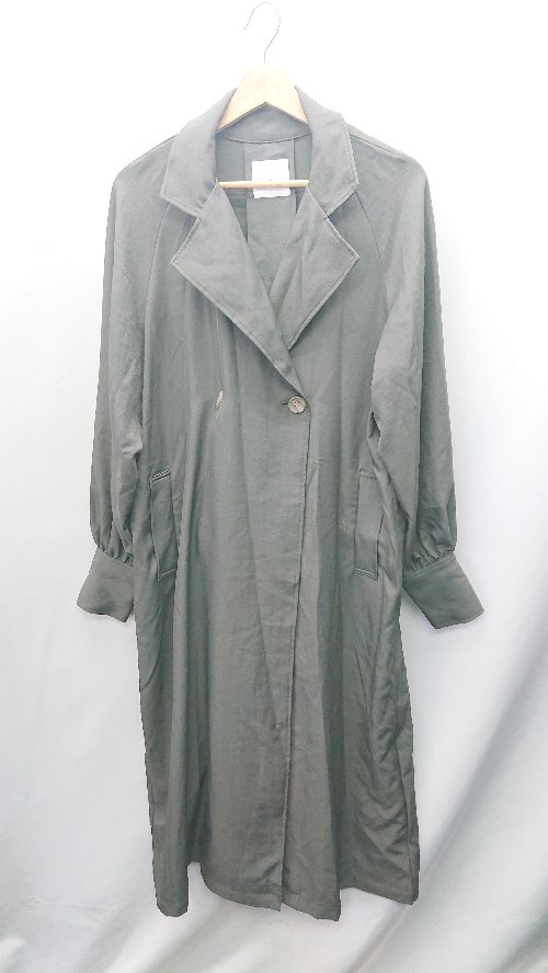 ◇ BONLECILL ボンルシール 長袖 ロング ワンピース サイズF グレー系 レディース E 【中古】