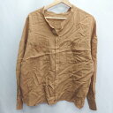 ◇ Spick & Span スピック アンド スパン 長袖 シャツ サイズM ブラウン系 レディース E 【中古】(4)