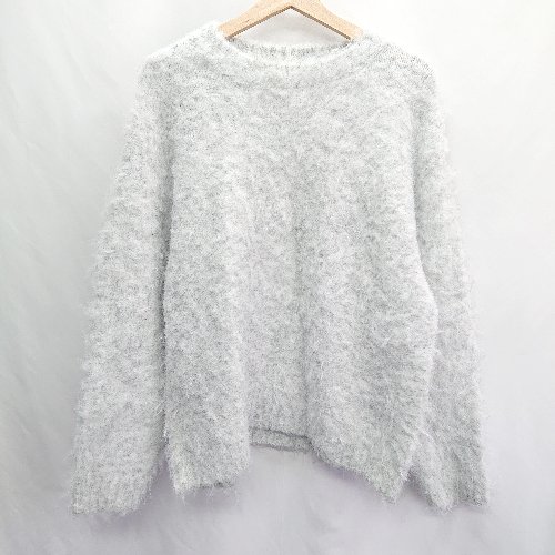 ◇ natural couture　ナチュラルクチュール 長袖 セーター サイズM グレー系 レディース E 【中古】