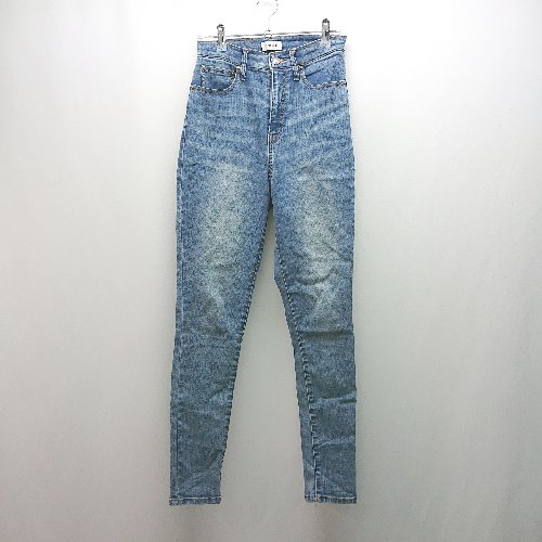 ◇ PICHI ピイチ ウォッシュ加工 無地 シンプル デニムパンツ サイズM インディゴ レディース E 【中古】 ◇ PICHI ピイチ ウォッシュ加工 無地 シンプル デニムパンツ サイズM インディゴ レディース E 【中古】